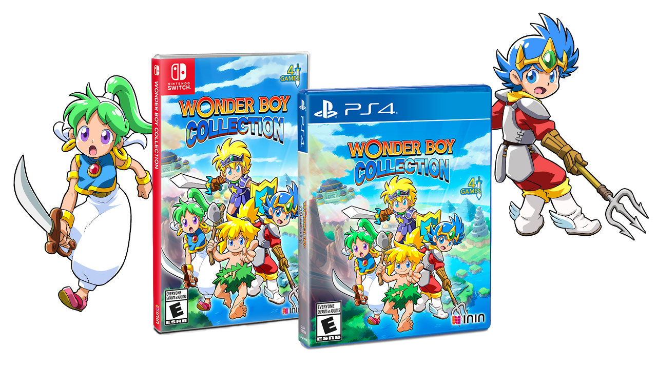 Wonder Boy Collection llega a Nintendo Switch y PS4